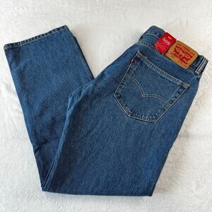 Levi’s 505 Blue Denim Jeans men’s size 36X29 NWT